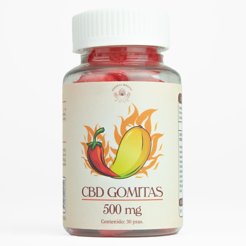 Esencia Mental | Gomitas Frutales CBD 17 mg/pza | 30 ó 90 piezas