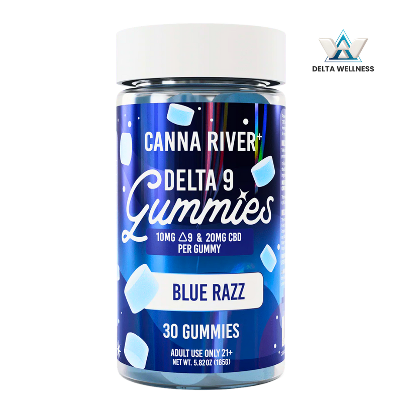 CANNA RIVER | Gomitas Delta 9 THC 10 mg/pza + CBD 20 mg/pza | 30 piezas