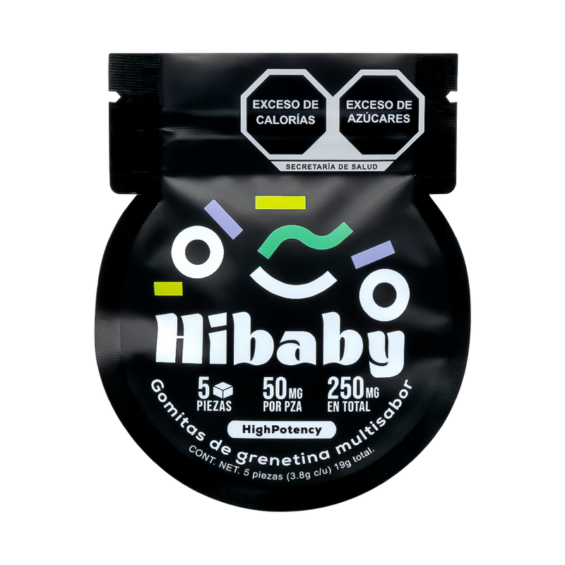 Dongum Hibaby | Gomitas HHC 50 mg/pza  | 5 piezas