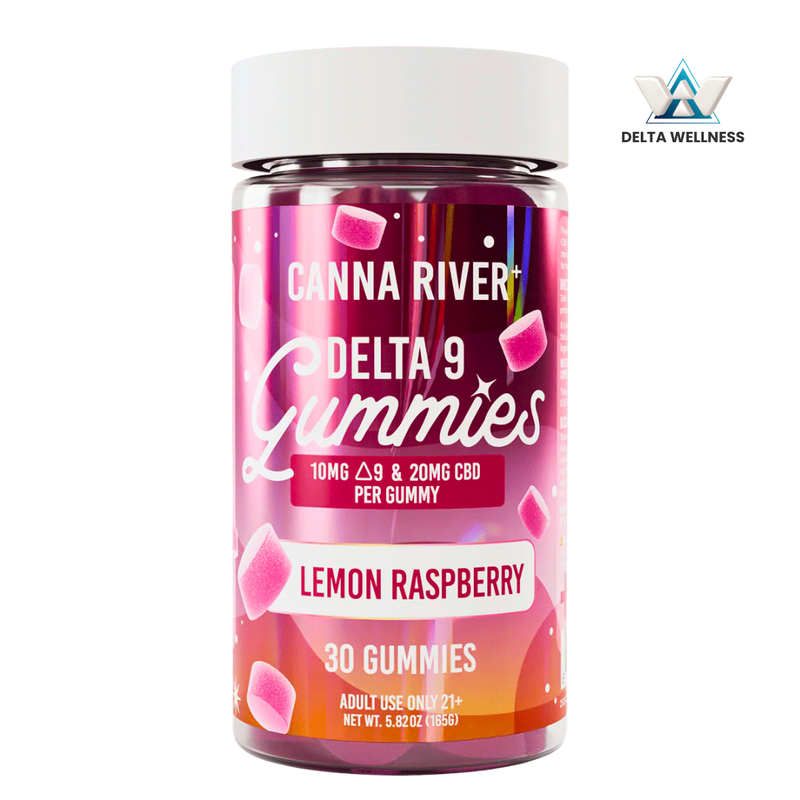 CANNA RIVER | Gomitas Delta 9 THC 10 mg/pza + CBD 20 mg/pza | 30 piezas