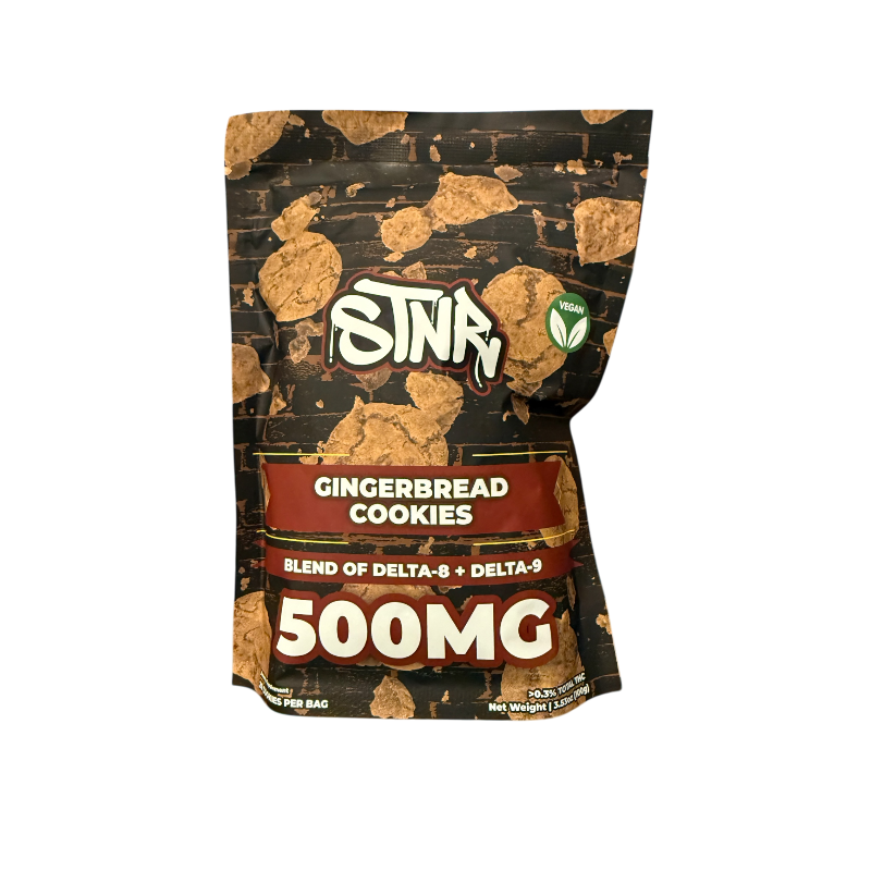 STNR | Galletas Chocolate Chip Delta 9 THC 10 mg/pza + Delta 8 THC 15 mg/pza | 20 piezas