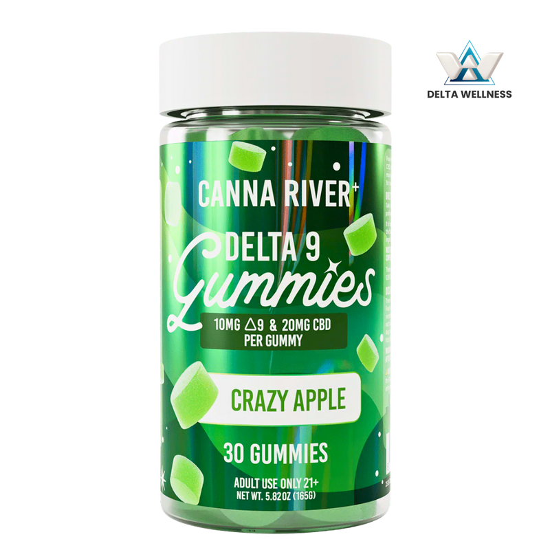 CANNA RIVER | Gomitas Delta 9 THC 10 mg/pza + CBD 20 mg/pza | 30 piezas