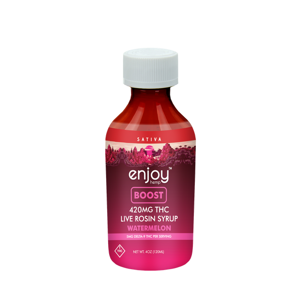Enjoy Hemp | Jarabe Delta 9 THC 420 mg | 120 ml