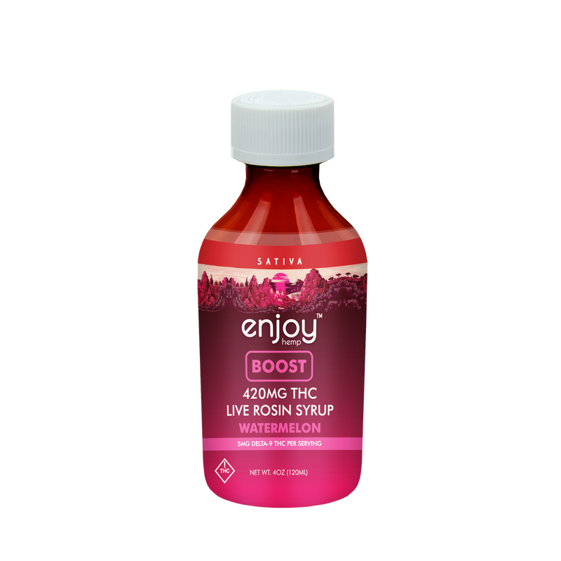 Enjoy Hemp | Jarabe Delta 9 THC 420 mg | 120 ml