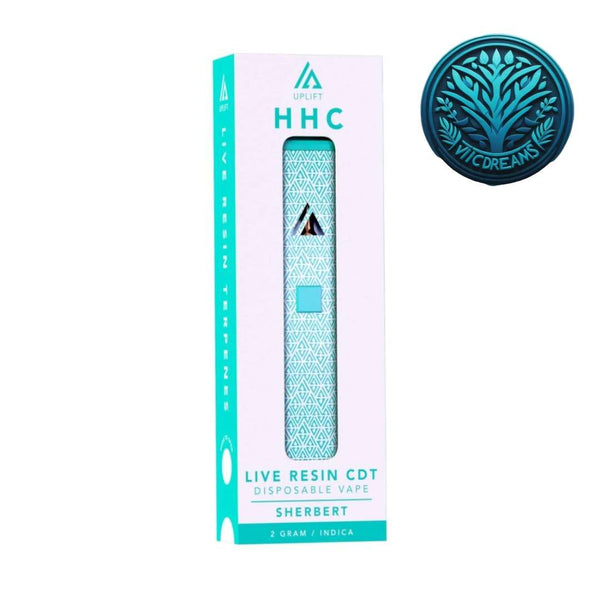 Uplift CDT | Vape Desechable HHC Live Resin 2000 mg | 2 ml | Pluma de Wax