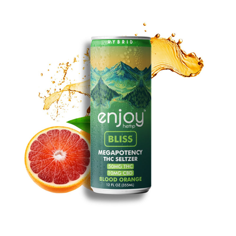 Enjoy hemp | Bebidas Delta 9 THC 50 mg/pza + CBD | 4 pack
