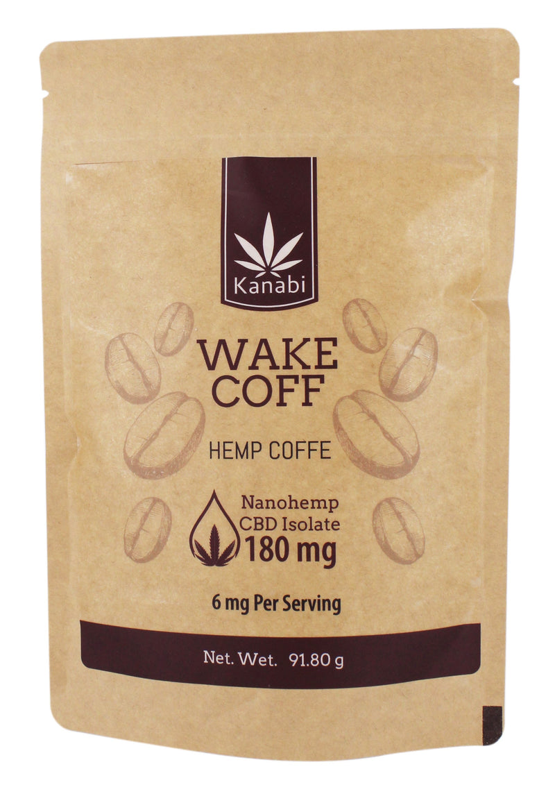 Kanabi | Café Soluble Wake Coff CBD 180 mg | 91.8 Gramos