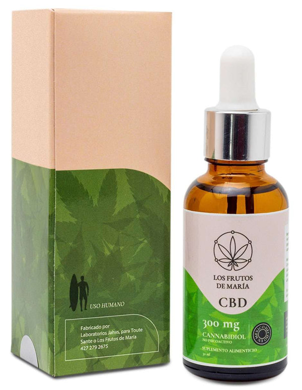 Los Frutos de Maria | Aceite CBD E. Completo 300 o 500 mg | 30 ml