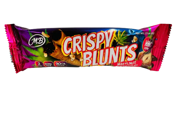 Crispy Blunts | Galletas HHC 50 mg/pza | 2 piezas