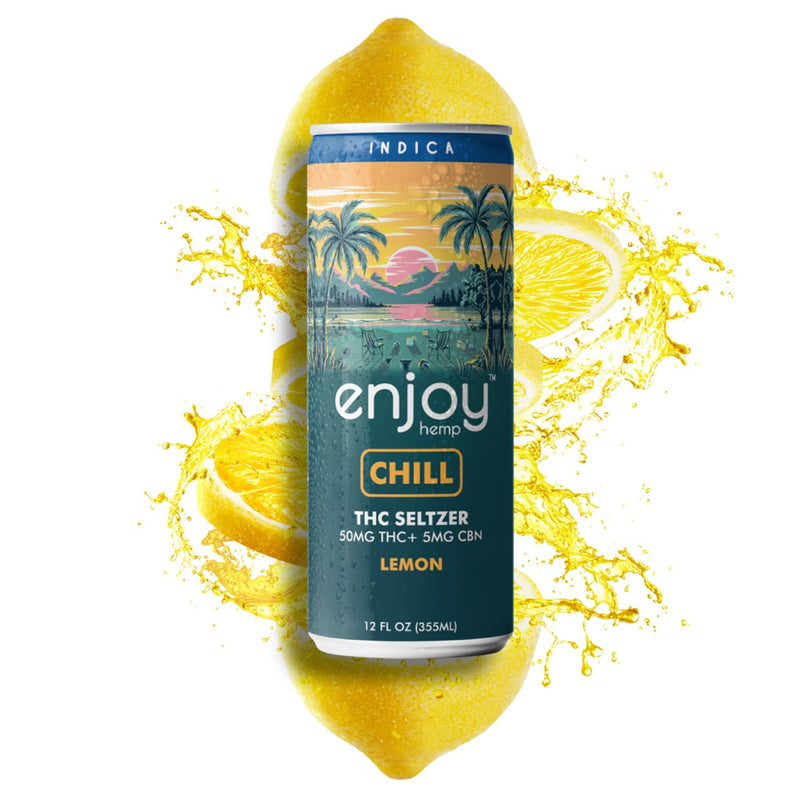 Enjoy hemp | Bebidas Delta 9 THC 50 mg/pza + CBD | 4 pack