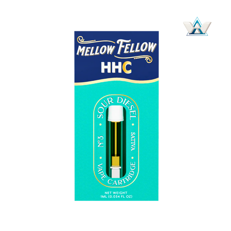 Mellow Fellow | Cartucho de Wax desechable HHC 1000 mg  | 1 ml