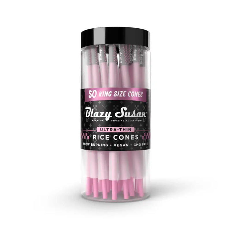 Blazy Susan | Conos Pre Rolados de Papel de Arroz | Hasta 50 conos