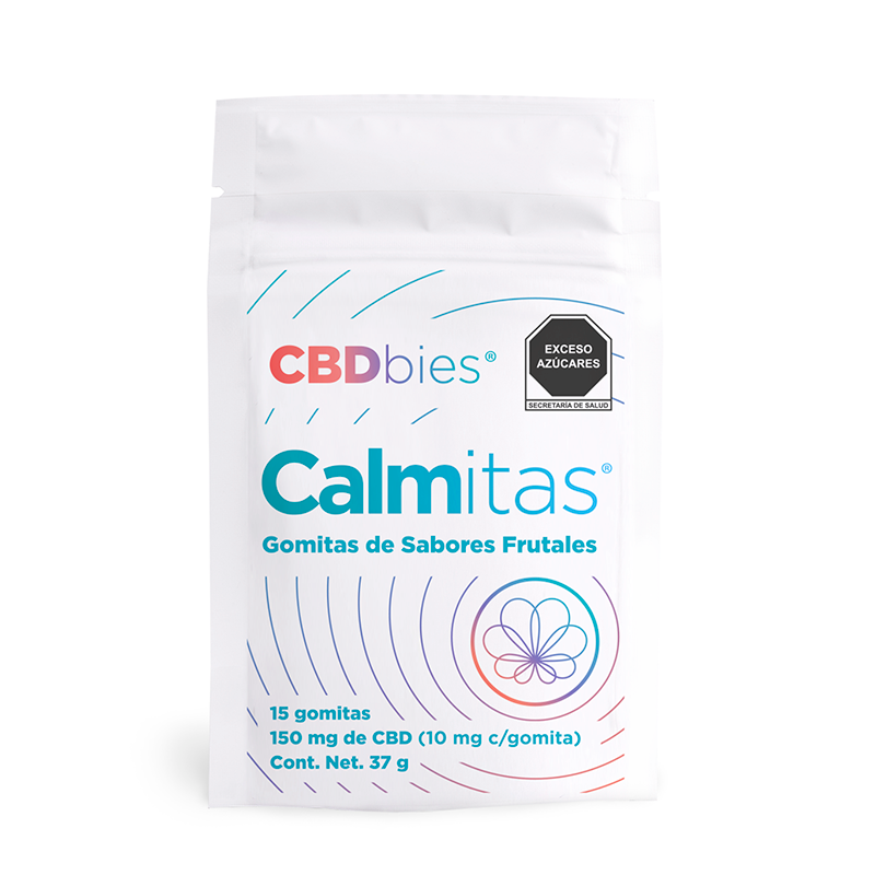 CBDbies | Gomitas Calmitas CBD 10 mg/pza | 15 piezas