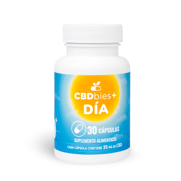 CBDbies | Cápsulas CBD + Dia 35 mg/pza | 30 piezas