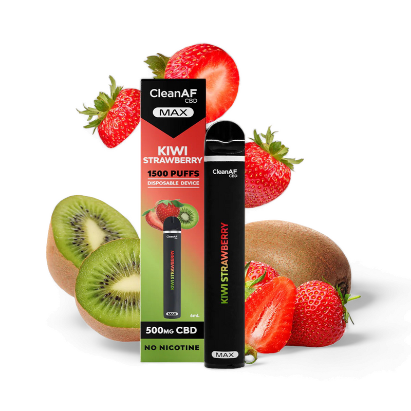 Clean AF | Vape Desechable CBD E. Completo 500 mg | 6 ml