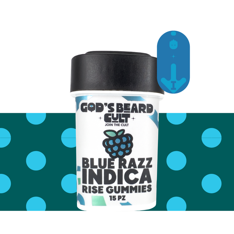 God's Beard Cult | Gomitas Delta 9 THC 15 o 30 mg/pza + CBD | 15 o 30 Piezas