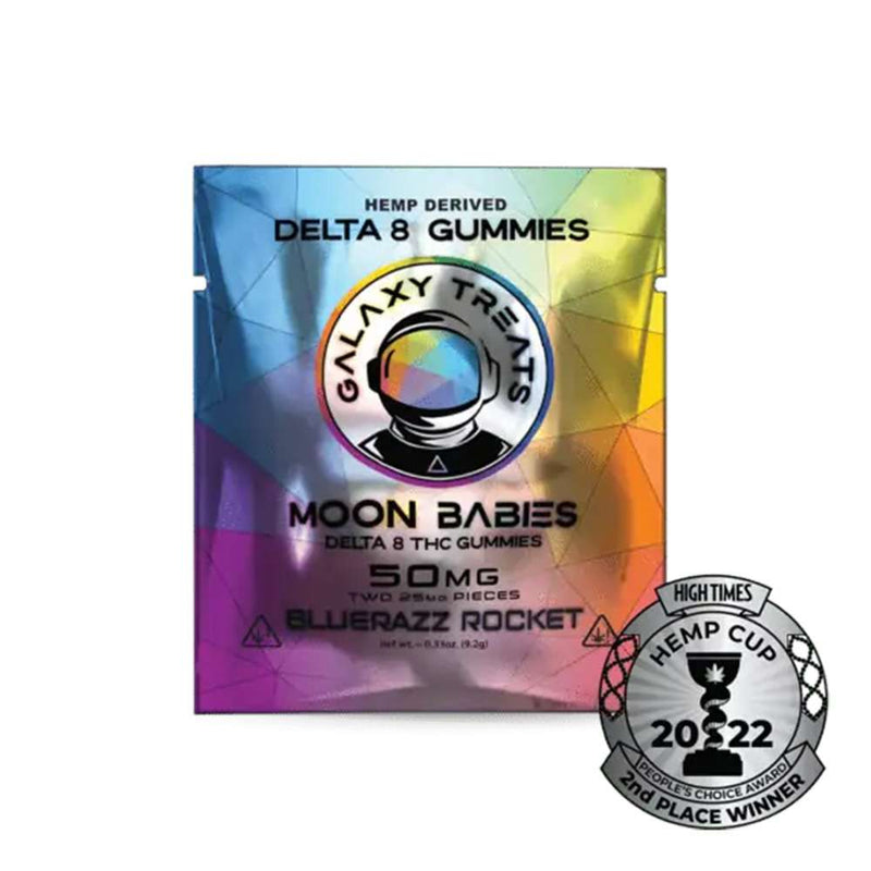 Galaxy Treats | Gomitas Moon Babies Delta 8 THC 25 mg/pza | 2 piezas