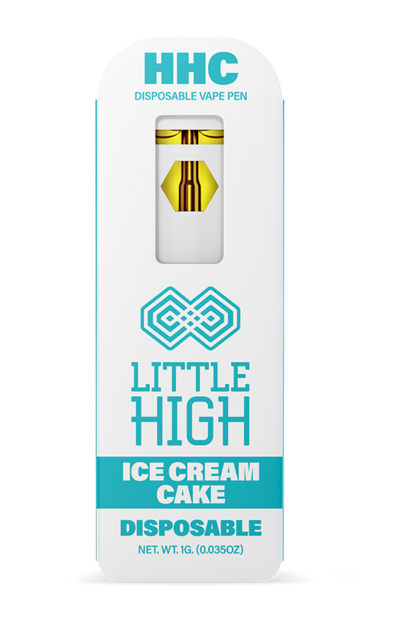 Little High | Vape Desechable HHC 1000 mg | 1 ml | Pluma de Wax