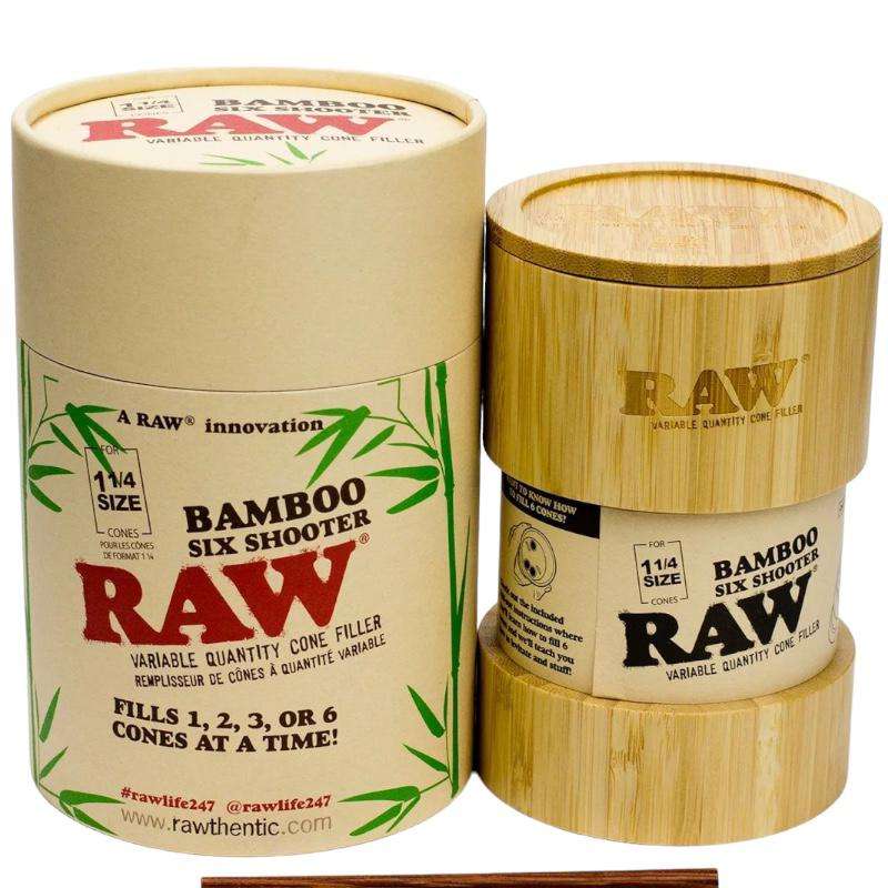 RAW | Rellenador de Conos Bamboo Six Shooter  | 1 pieza
