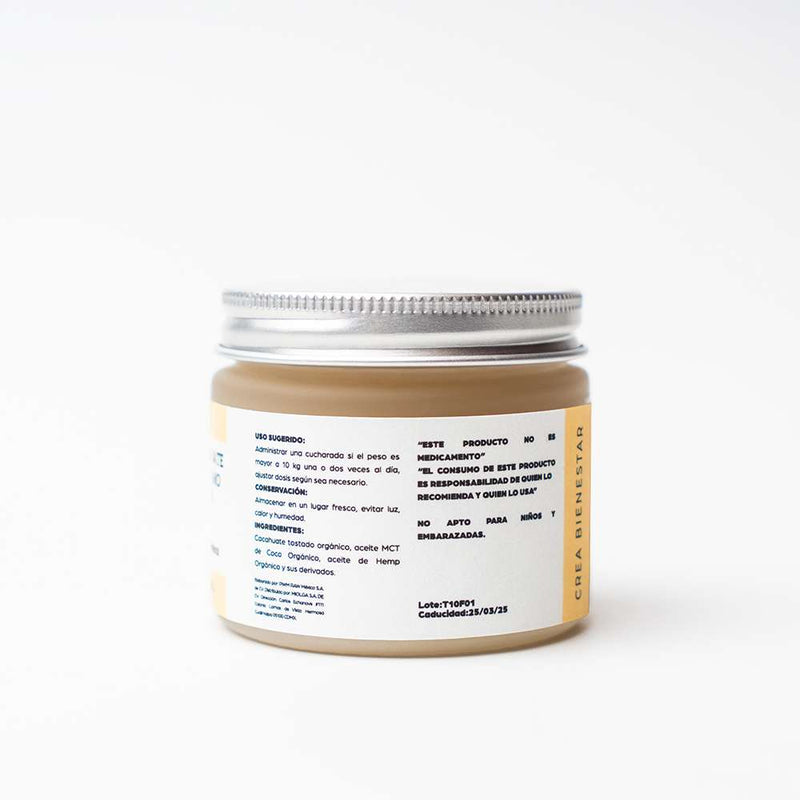 briah | Crema de Cacahuate CBD E. Completo 500 mg | 57 gr
