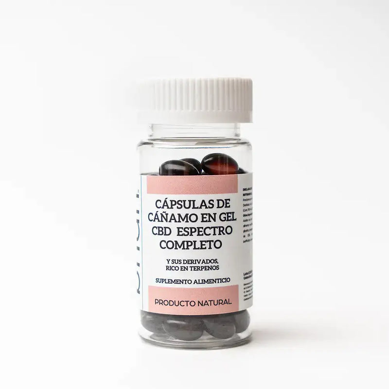briah | Capsulas de CBD E. Completo 30 mg/pza | 30 ó 60 piezas