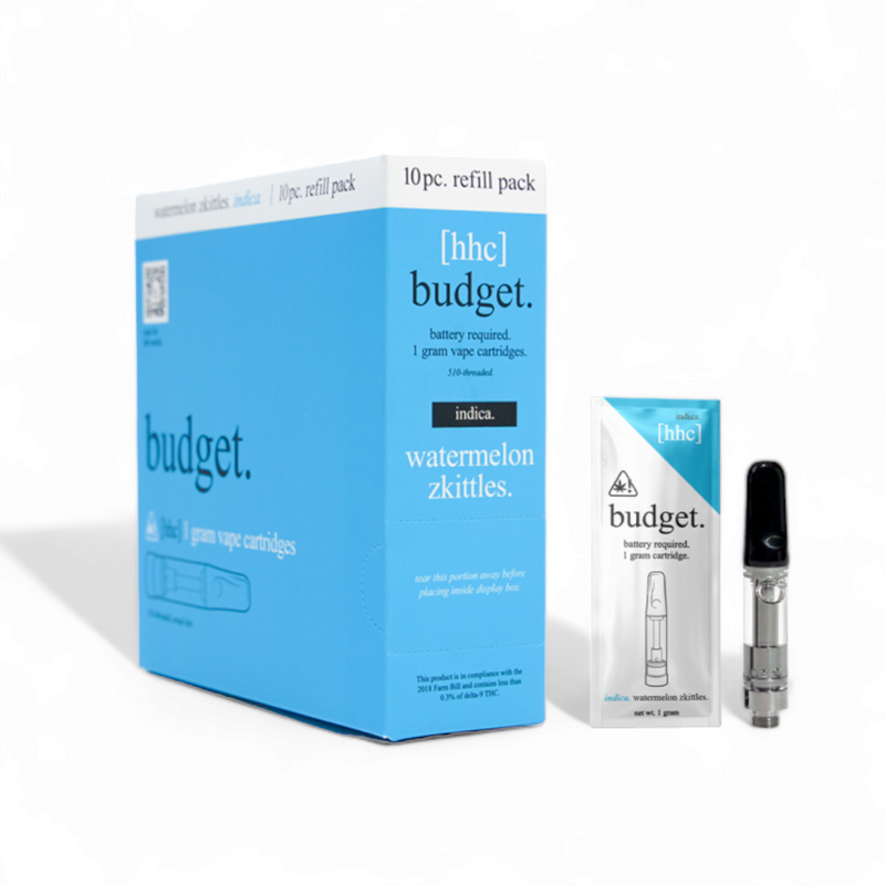 Budget | Cartucho Desechable HHC 1000 mg | 1 ml