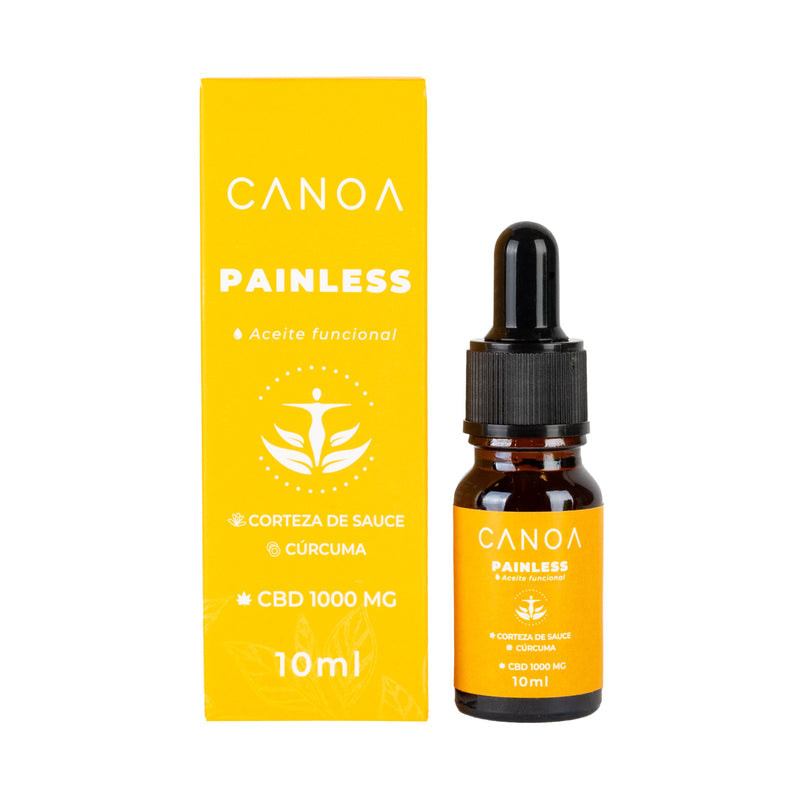 CANOA | Aceite Painless CBD Espectro Amplio 100 mg/ml | 10 ó 30 ml