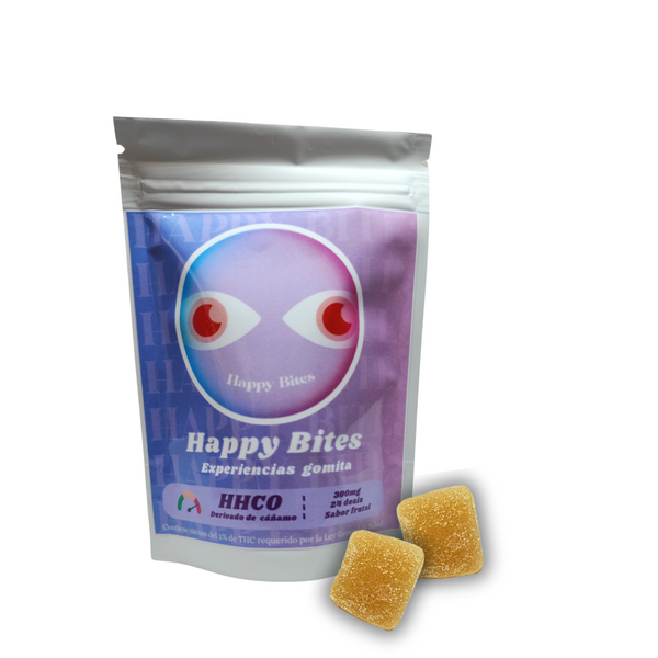 Happy Bites | Gomitas HHC-O 50 mg/pz  | 6 piezas