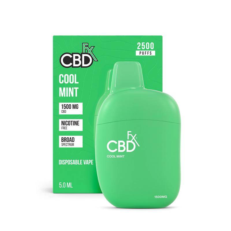 CBD Fx | Vape Desechable CBD 1500 mg | 5 ml | Pluma de Wax