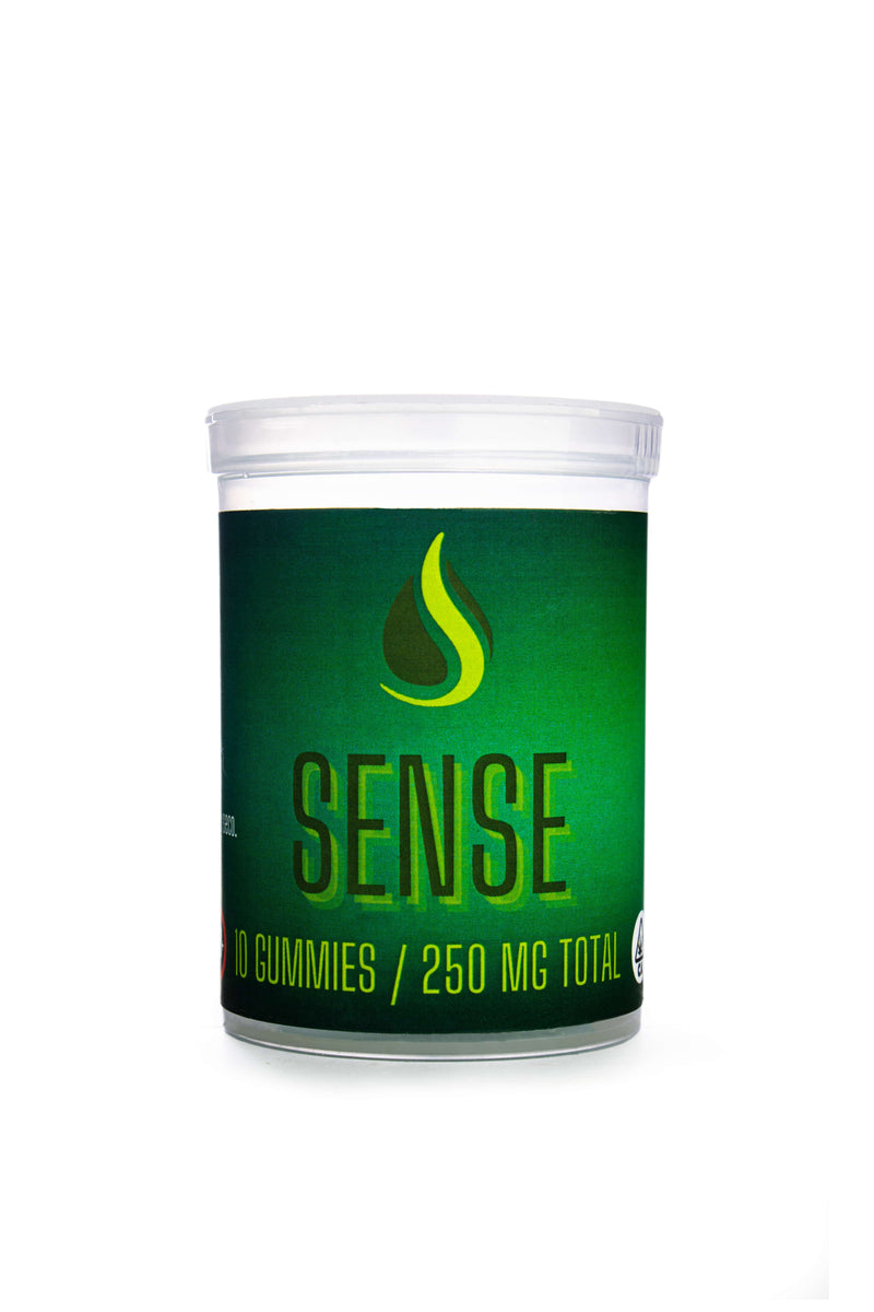 Sense | Gomitas CBD Espectro Amplio 25 mg/pza  | 10 piezas