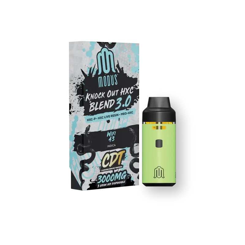 Modus | Vape Desechable HHC 3000 mg | 3 ml | Pluma de Wax
