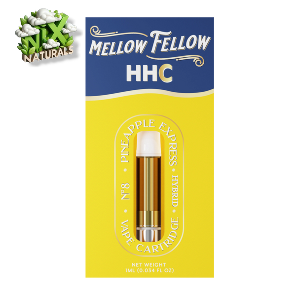 Mellow Fellow | Cartucho de Wax desechable HHC 1000 mg  | 1 ml