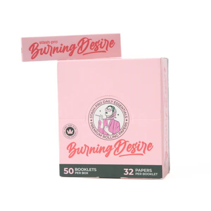 Burning Desire | 32 Papeles para Forjar King Size | 1 pza