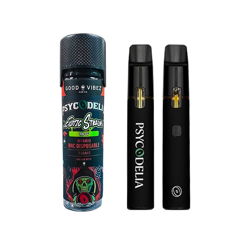 Psycodelia | Vape Desechable HHC Live Resin 2000 mg | 2 ml | Pluma de Wax