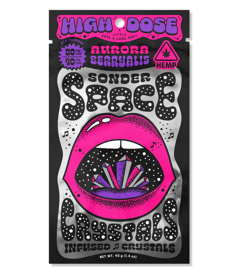 Sonder | Pop Rocks Delta 9 THC 100 mg/pza | 40 gr