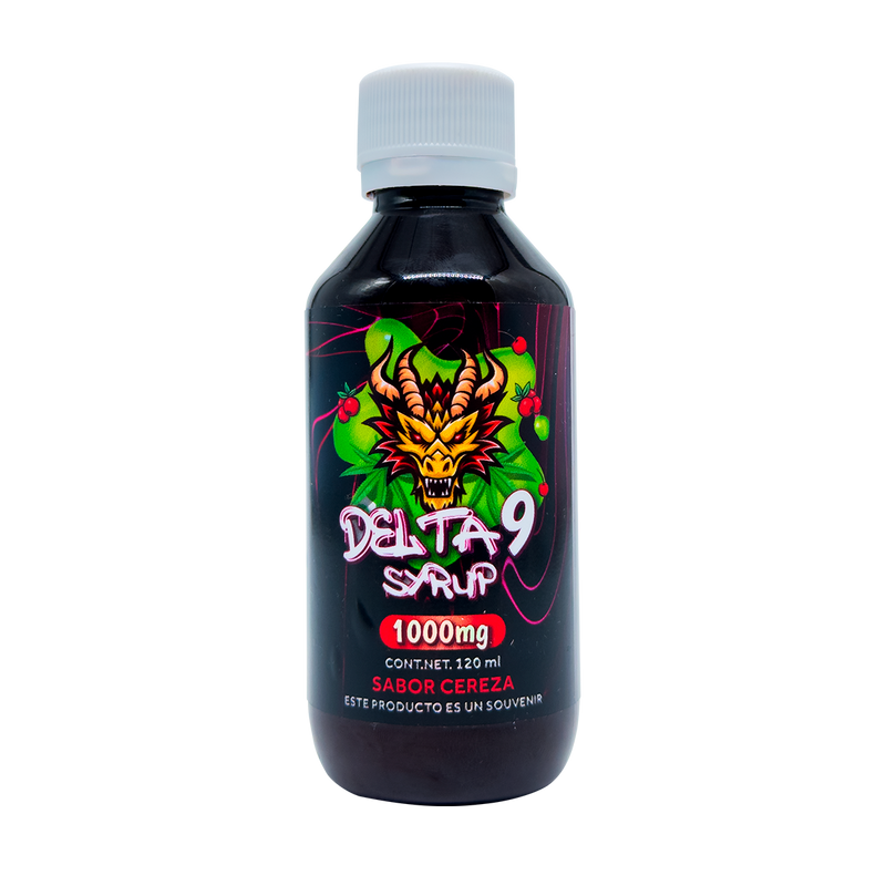 Alive | Jarabe Delta 9 THC 1000 mg | 120 ml | Crea bebidas de 10 mg por tapíta