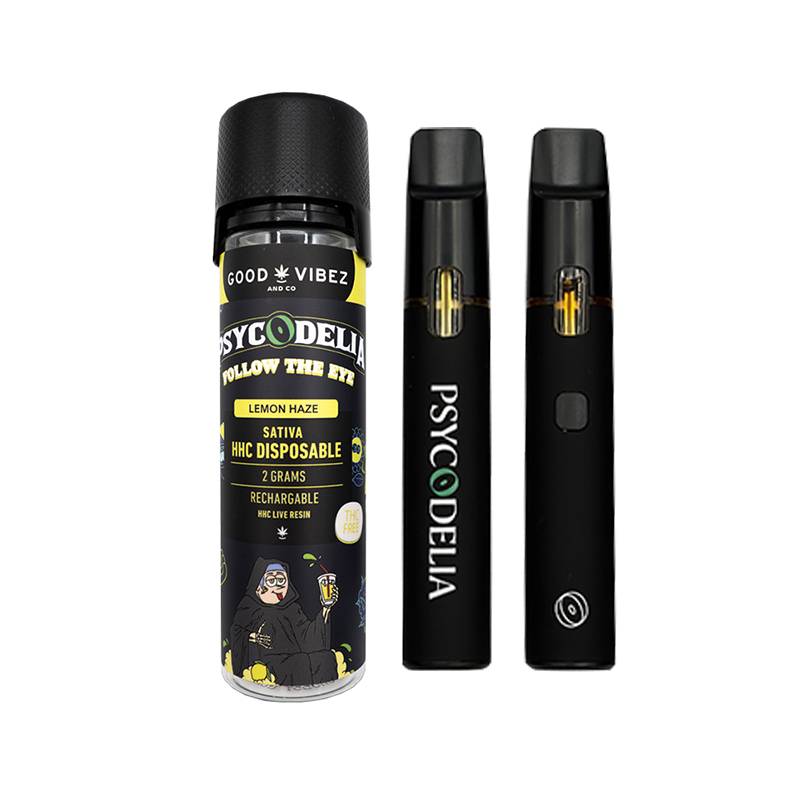 Psycodelia | Vape Desechable HHC Live Resin 2000 mg | 2 ml | Pluma de Wax
