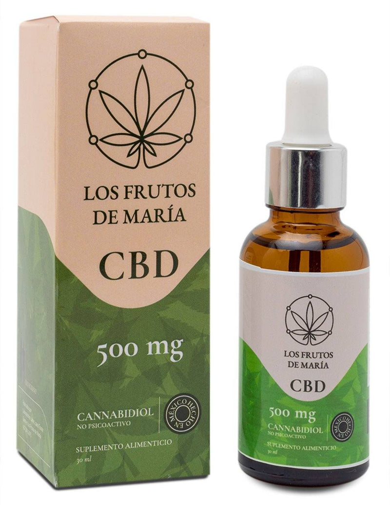 Los Frutos de Maria | Aceite CBD E. Completo 300 o 500 mg | 30 ml