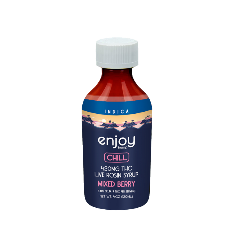 Enjoy Hemp | Jarabe Delta 9 THC 420 mg | 120 ml
