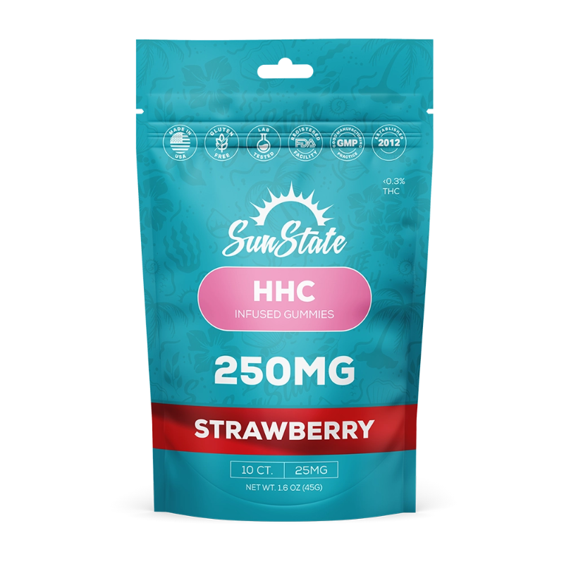 SunState | Infused Gummies HHC 25 mg/pza | 10, 30 o 60 piezas
