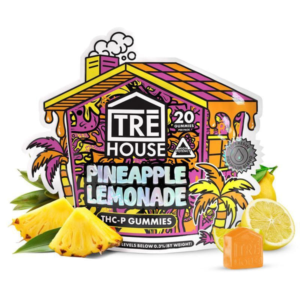 Tre House | Gomitas D8 THC 20 mg/pza + HHC 10 mg/pza + THC-P 5 mg/pza | 20 Piezas