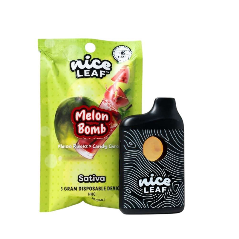 Nice Leaf | Vape pen desechable HHC 3000 mg | 3 ml | Pluma de Wax