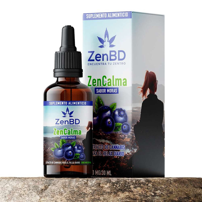 ZenBD | Aceite ZenCalma CBD E. Completo 3000 mg | 30 ml
