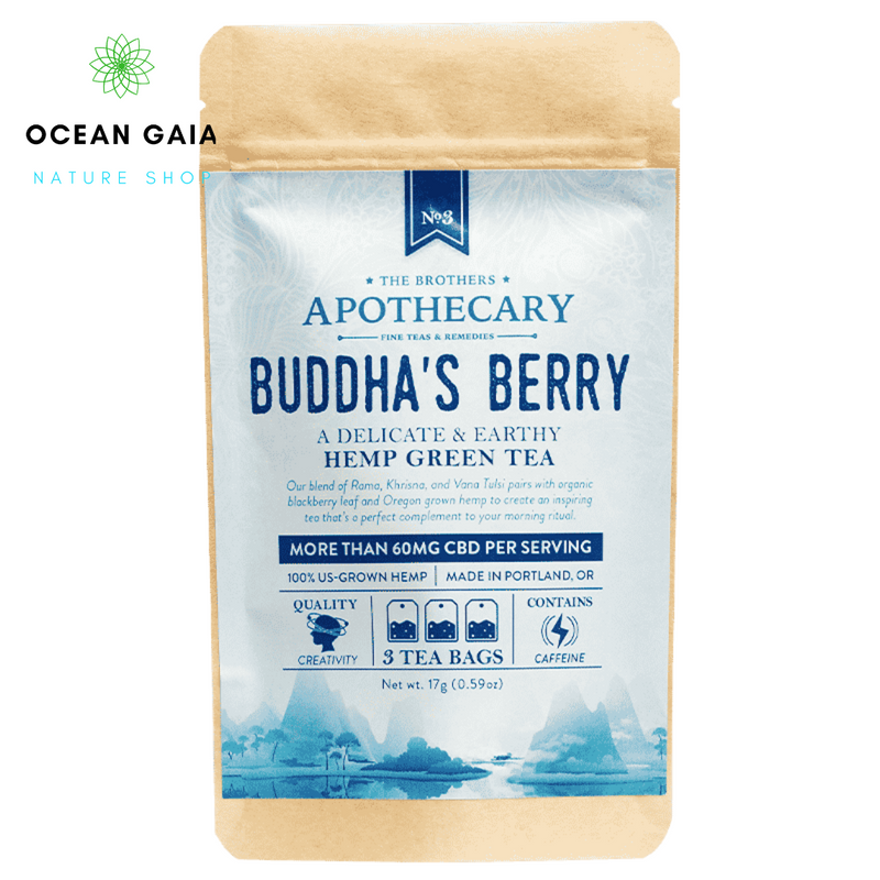 The Brothers Apothecary | Tea CBD E. Completo 60 mg/pza | 3 piezas