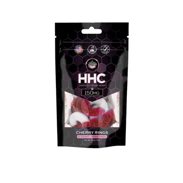 SunState Hemp | Gomitas Aros HHC 25 mg/pza | 6 ó 30 piezas