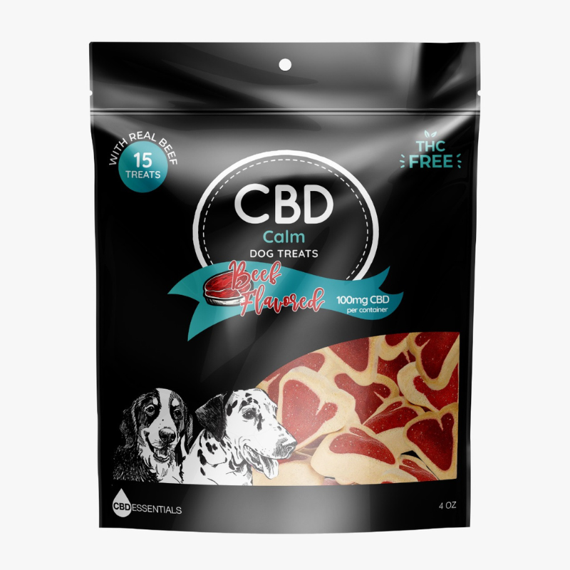 CBD Essentials | Premios CBD para Mascota 6 mg/pza Sabor Carne | 15 ó 30 piezas