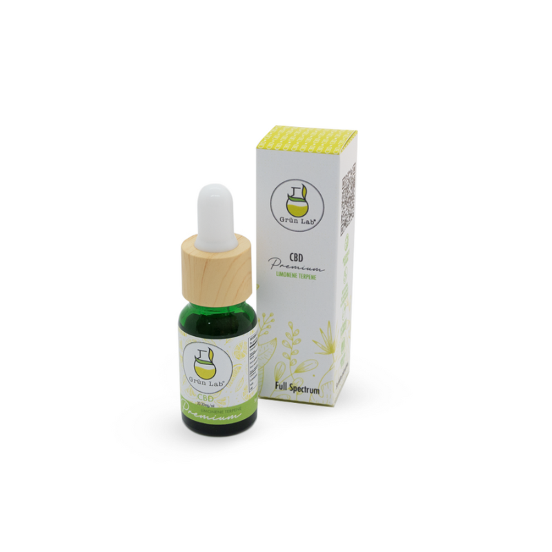 Grün Lab | Aceite CBD E. Completo Limoneno Hasta 1000 mg | 5, 10 o 30 ml