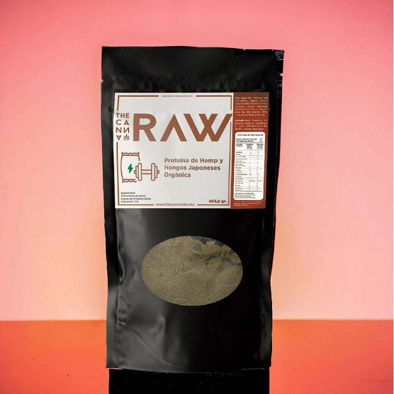RAW | Proteina de Hemp con Hongos Japoneses | 450g