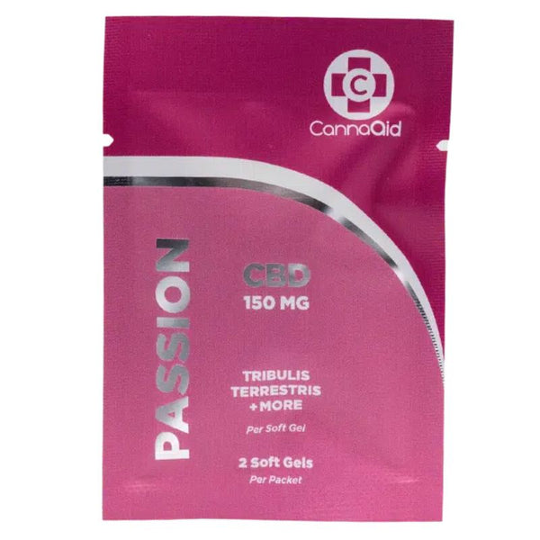 CannaAid | Passion Mujer Cápsulas CBD 150 mg/pza | 2 piezas