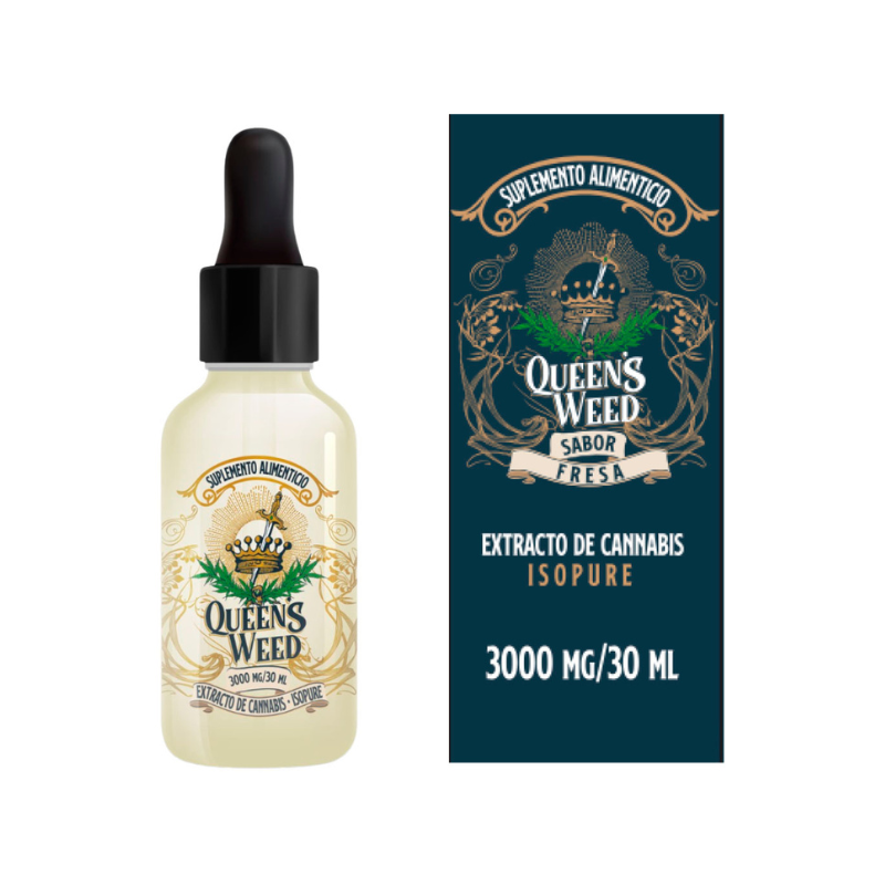Queens Weed | Aceite CBD Isopure Hasta 6000 mg | 30 ml